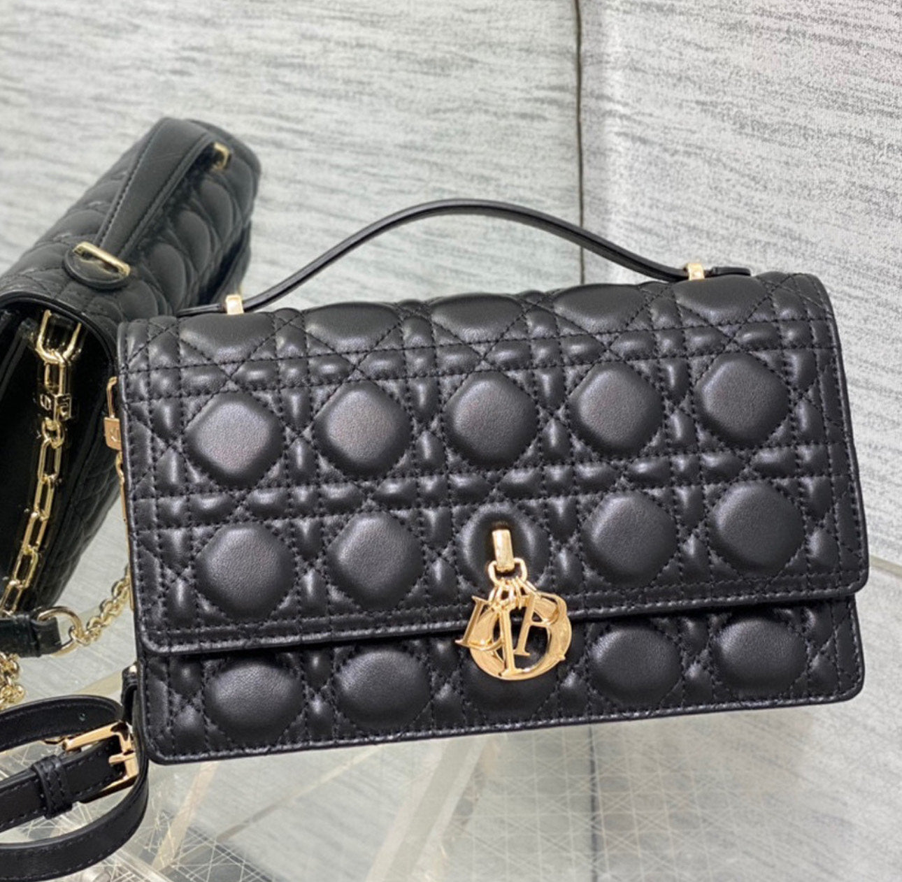 Dior Miss Dior Sheepskin Handbag