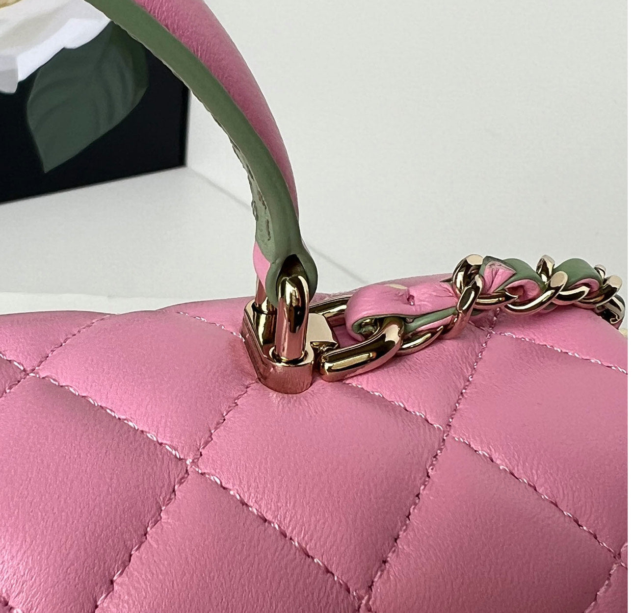 Chanel Classic Mini CF Mirror Hand/Shoulder Bag