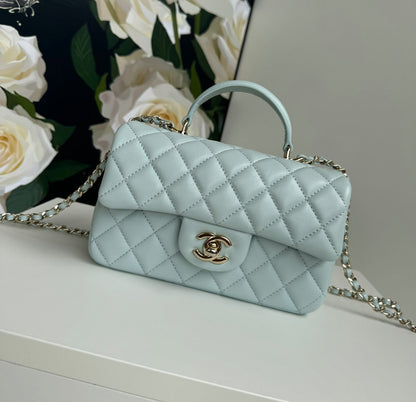 Chanel Classic Mini CF Mirror Hand/Shoulder Bag