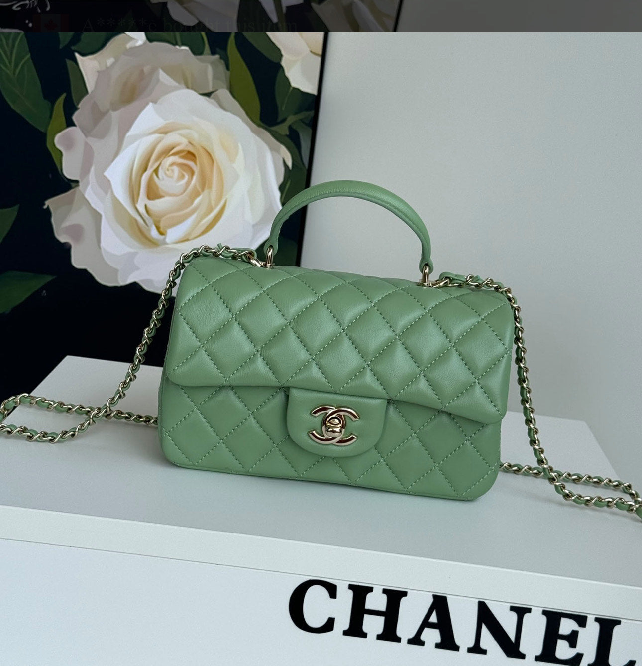 Chanel Classic Mini CF Mirror Hand/Shoulder Bag
