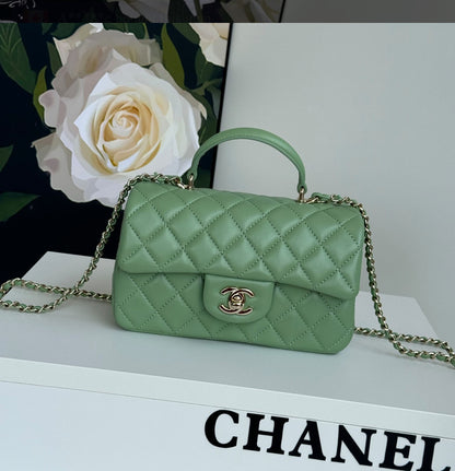 Chanel Classic Mini CF Mirror Hand/Shoulder Bag