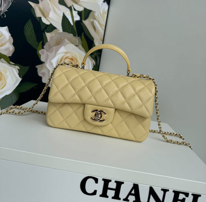 Chanel Classic Mini CF Mirror Hand/Shoulder Bag