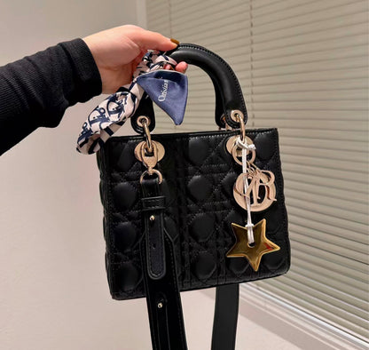 Dior Smal Lady Lambskin Shoulder Bag