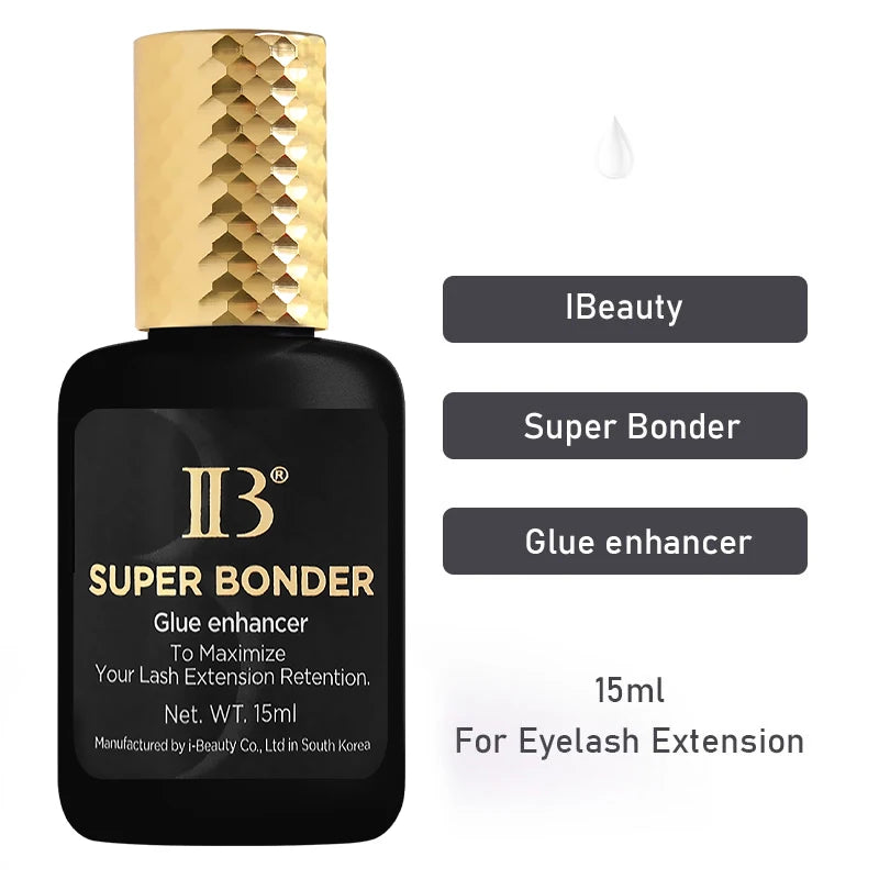 1 Bottle IBeauty Super Bonder Banana Primer Fake Eyelash Extension Long Lasting Korea Booster Strong Adhesive Makeup Tools