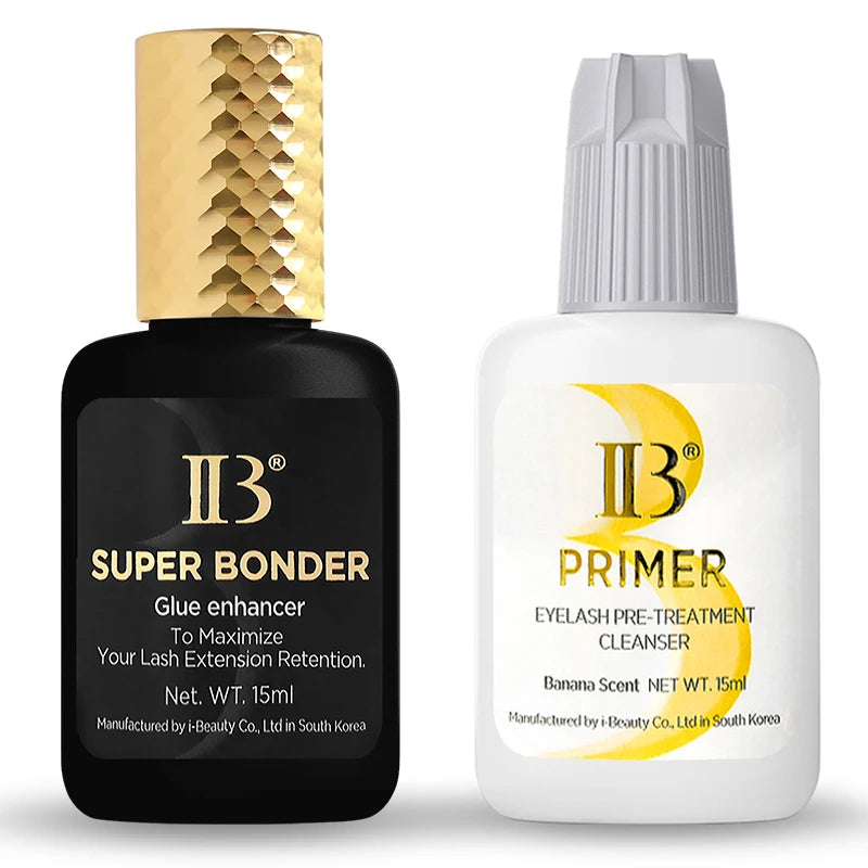 1 Bottle IBeauty Super Bonder Banana Primer Fake Eyelash Extension Long Lasting Korea Booster Strong Adhesive Makeup Tools