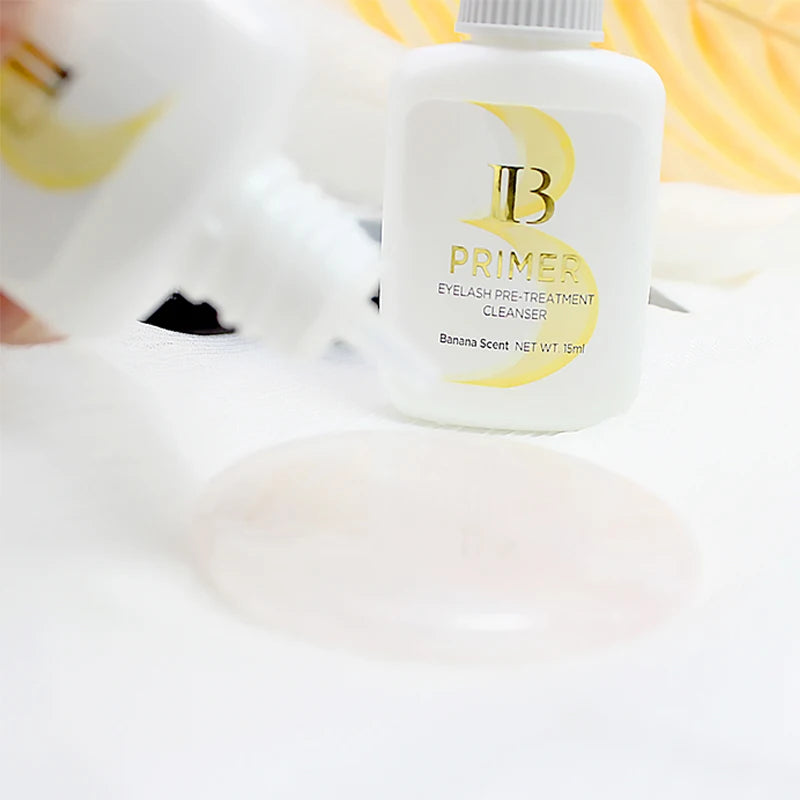 1 Bottle IBeauty Super Bonder Banana Primer Fake Eyelash Extension Long Lasting Korea Booster Strong Adhesive Makeup Tools