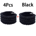 0.8CM Thick Round Shoelaces Quality solid color Cotton Shoelace Running Sneakers Laces 100/120/140CM Boots Shoelace 1Pair/2Pair
