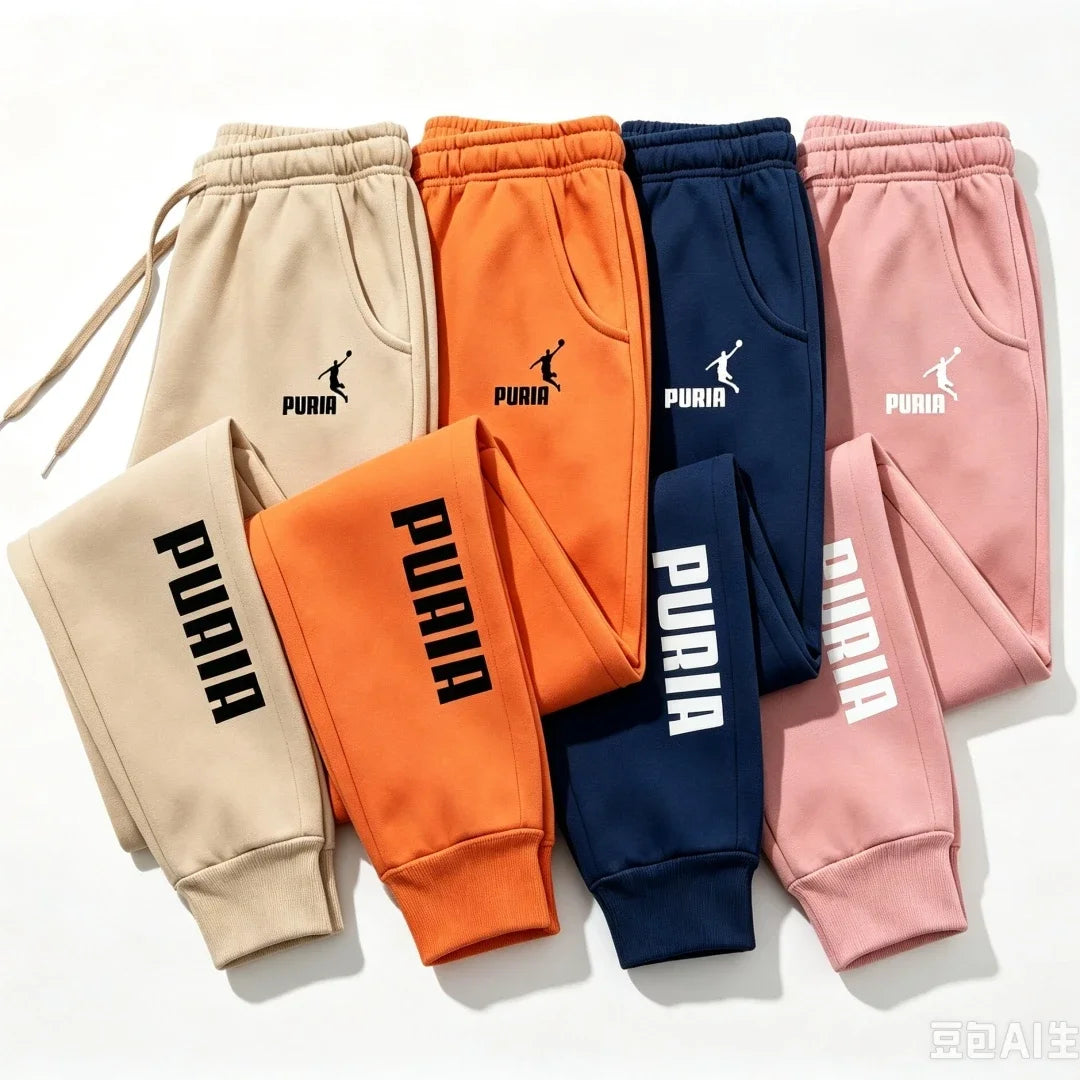 New 2026 Men's Women's Casual Sweatpants Drawstring Waist Sports Trousers with Pockets Comfortable Fashion Daily Wear Joggers